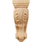 Ekena Millwork 5"W x 7"D x 14"H Large Traditional Acanthus Corbel, Red Oak CORW05X07X14TARO - alternate 2